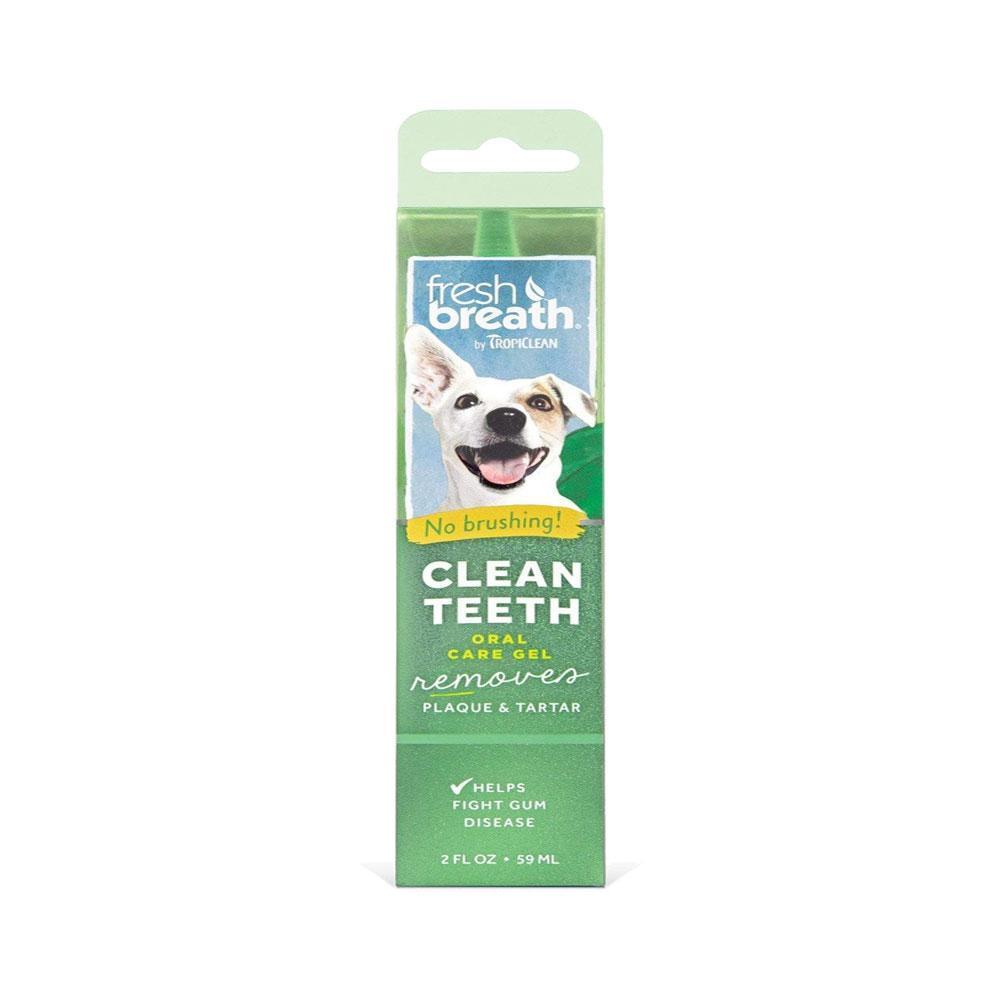 TropiClean Fresh Breath Peanut Butter Flavored Oral Care Gel