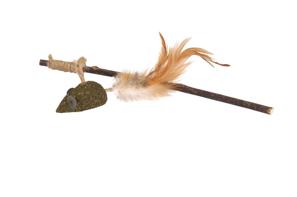 Matatabi fishing rod with catnip mouse PETSHPSALE