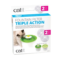Catit 43745 2 0TripleActionFilter 2pack 1A Int