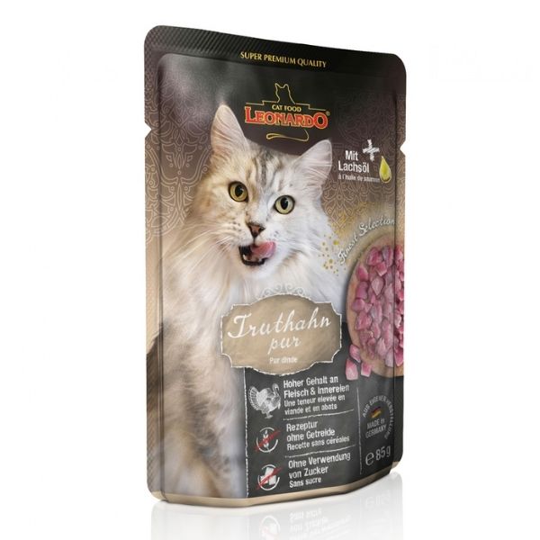 לאונרדו מזון מלא טבעי לחתולים לאונרדו מחית לחתולים מתכון הודו נקי גורים 85 גרם 1מזון מלא טבעי לחתולים פטשופטבע