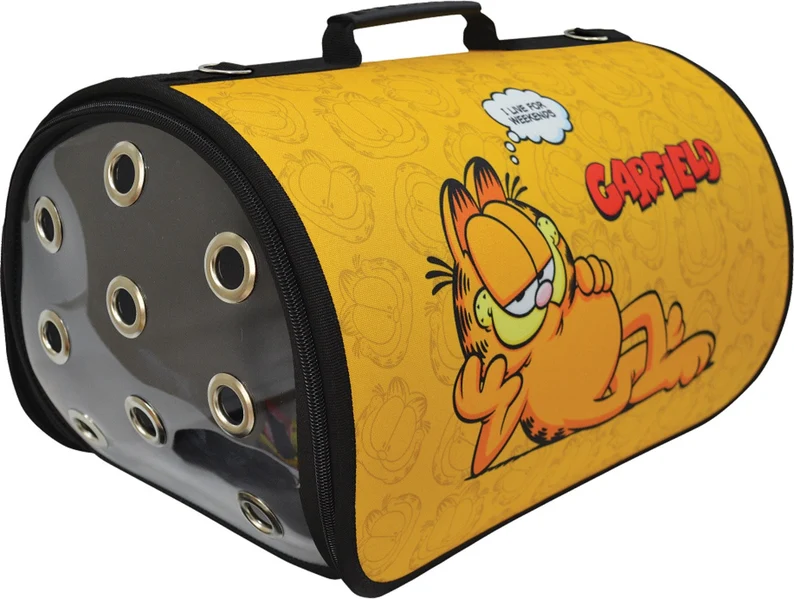 garfield cat carrier bag large yellow 1
